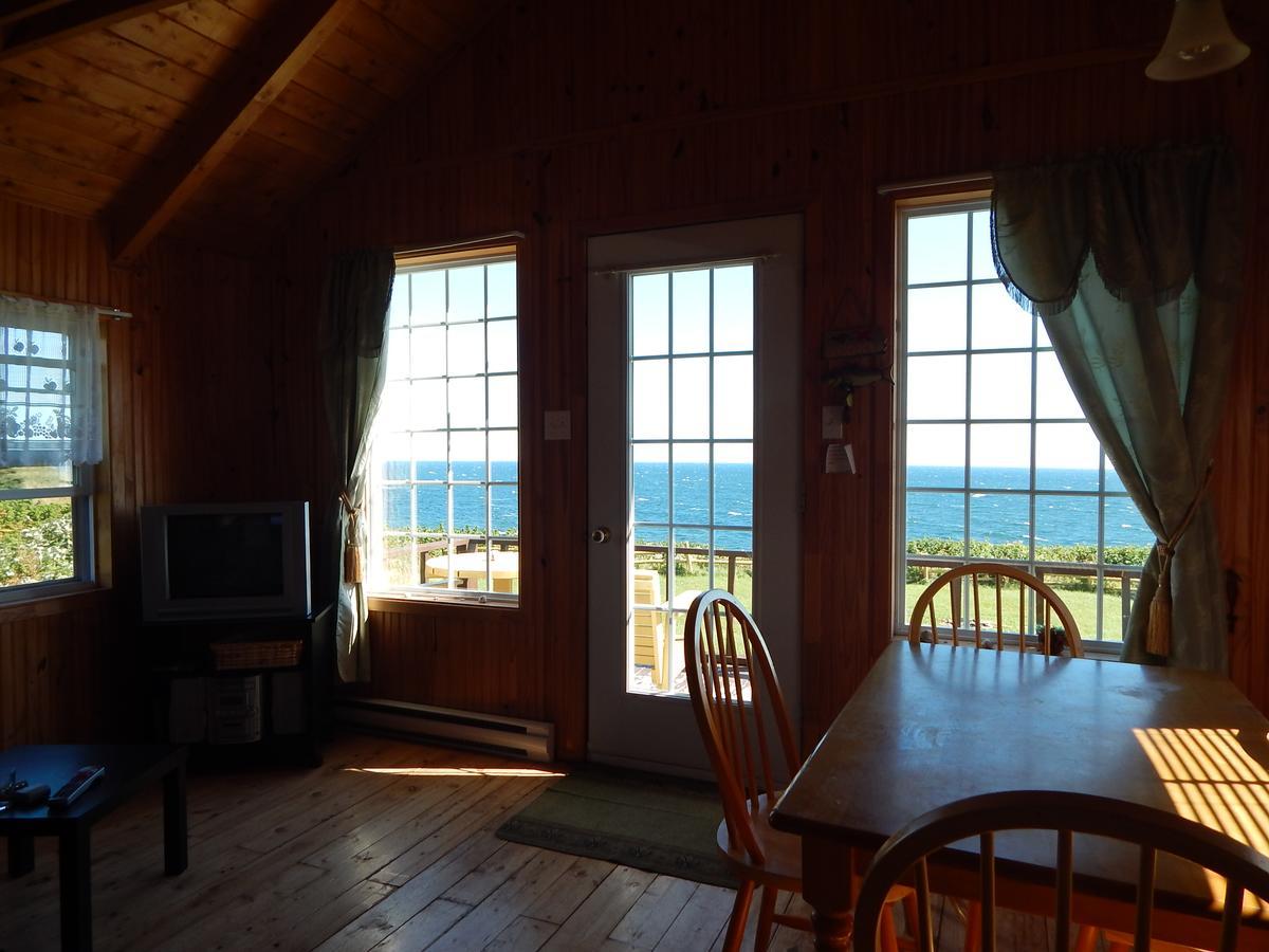 Les Chalets Brise-De-Mer Sainte-Therese-de-Gaspe Ngoại thất bức ảnh