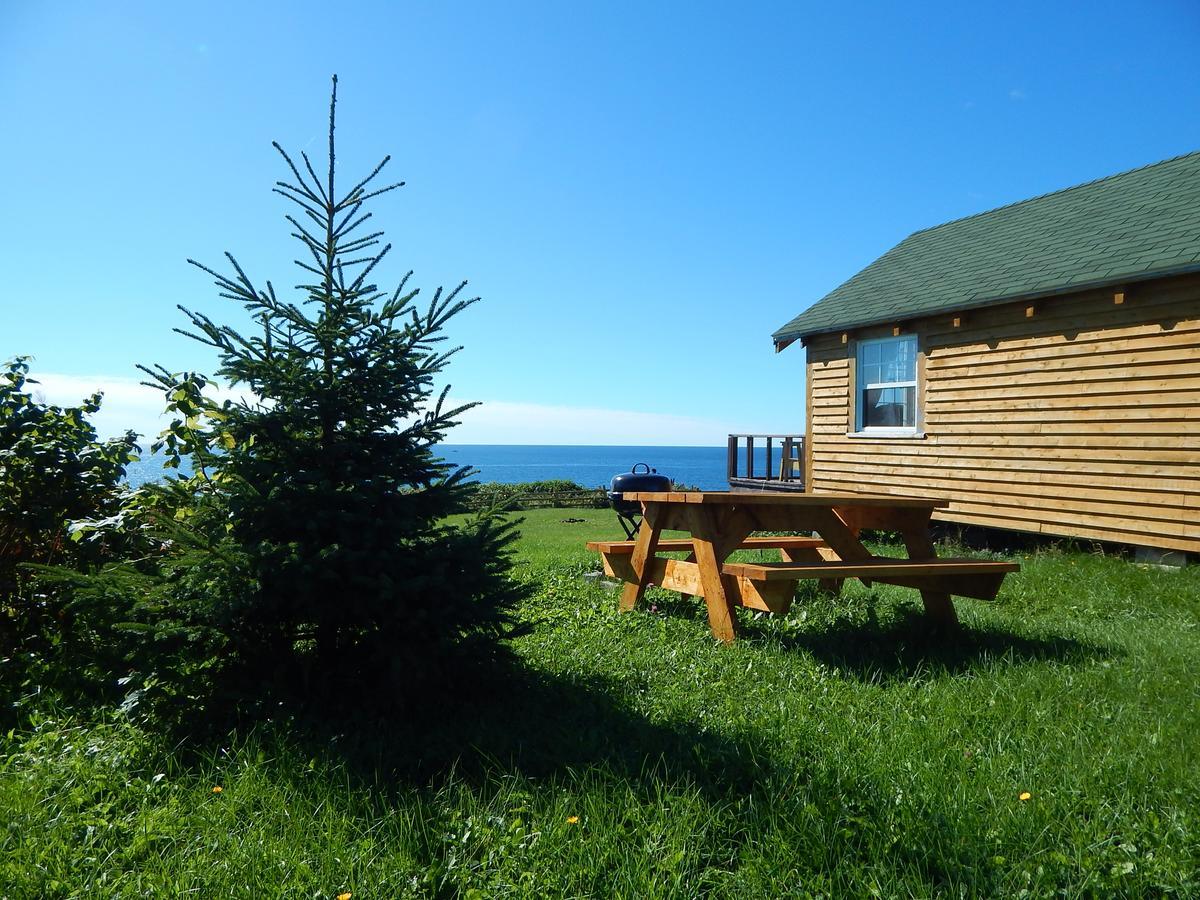 Les Chalets Brise-De-Mer Sainte-Therese-de-Gaspe Ngoại thất bức ảnh